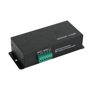 LED RGBW Controller 4x8A Decoder With Digital Display 4 Channel DMX512-4CH