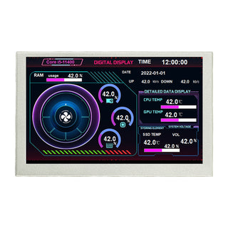 5-inch Chassis Sub-Screen IPS HD Smart Display USB Desktop Sub-Screen Type-C PC