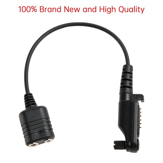 K Interface Headset Port Converter Cable for Hytera HYT HP680 HP700 HP780 Z1P