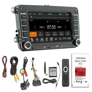 7" Wireless Carplay Bluetooth Stereo Radio FM Car MP5 Player Remote Control