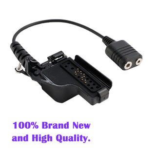 K Interface Headset Port Converter Cable for GP900 MTX838 XTS2500 XTS3000 XTS5000