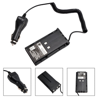 Car Charger Battery Eliminator Adapter For TK-480 TK-385 TK-280 TK-290 TK-380
