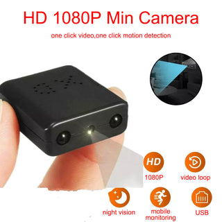XD Mini HD 1080P Camera Motion Home Security Nanny Cam Night Vision