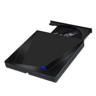 Usb3.0 Type-C External Dvd Rw Cd Drive Player Burner For Laptop Pc Mac Blk