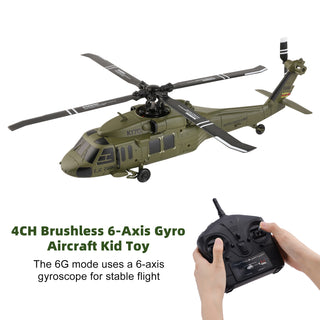 Wltoys K170 RC Helicopter – Brushless 4CH with 6-Axis Gyro