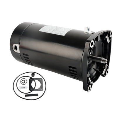 1HP 115/230V Pool Motor 3450RPM 48Y Frame Square Flange Pool Pump Motor USQ1102