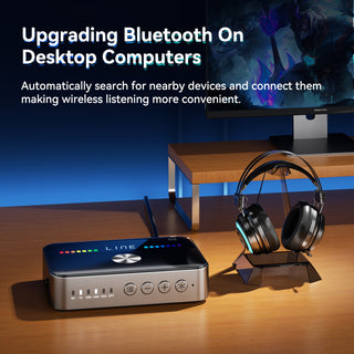 5.3 Bluetooth Receiver NFC Bluetooth Adapter Coaxial Fiber Optic Transmitter