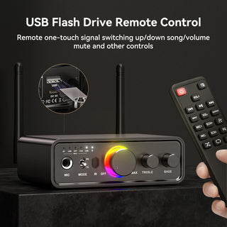 Bluetooth Adapter 5.3Bluetooth Receiver U Disk Lossless Audio Transmitter Module