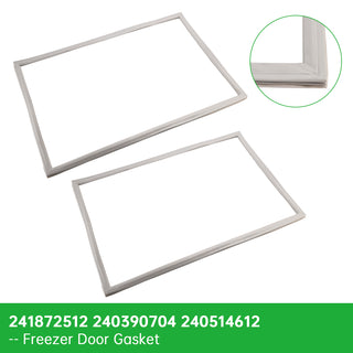 2 Pack 241872512 Freezer Door Gasket for Electrolux 240390704 240514612 1379488