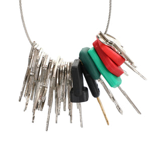 30 Ignition Key Heavy Construction Equipment Set For Volvo Cat Case JD Komatsu