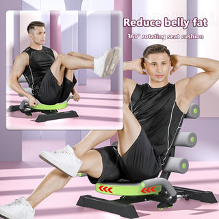 Ab Machine Sit Up Bench Portable Abdominal Core Fitness Gym