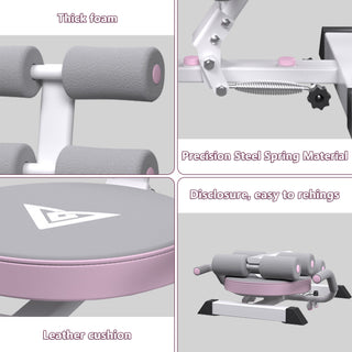 Ab Machine Sit Up Bench Portable Abdominal Core Fitness Gym