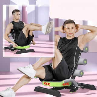 Ab Machine Sit Up Bench Portable Abdominal Core Fitness Gym