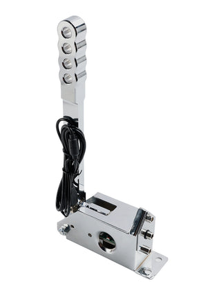 For Racing Games G25/G27/G29/T300 For Assetto PC 14Bit SIM USB Handbrake Silver