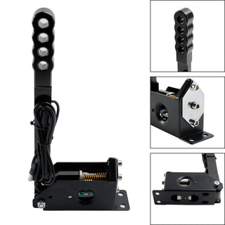 14Bit PC USB Sim Racing Handbrake For Asseto for G25/G27/G29/T300/T500 Black