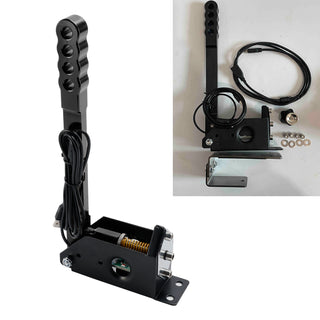 14Bit PC USB Sim Racing Handbrake For Asseto for G25/G27/G29/T300/T500 Black