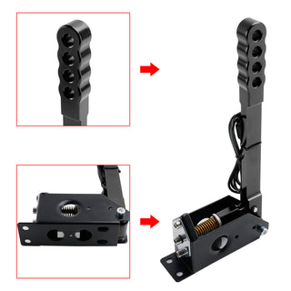 14Bit PC USB Sim Racing Handbrake For Asseto for G25/G27/G29/T300/T500 Black