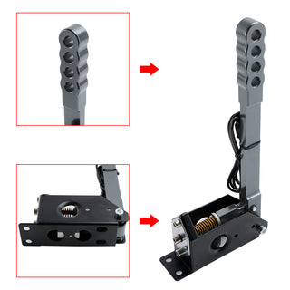 14Bit PC USB Sim Racing Handbrake for G25/G27/G29/T300/T500 For Asseto Silver