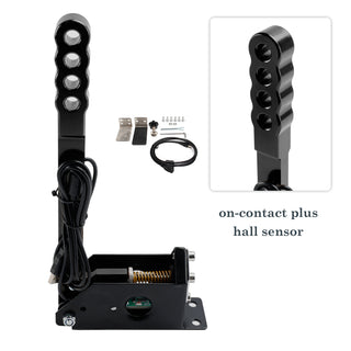 14Bit PC USB Sim Racing Handbrake w clamp for G25/G27/G29/T300/T500 For Asseto