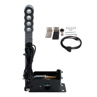 racing games G25/27/29 T300 T500 and Assetto corsa/Dirty 2.0/Dirty4.0/Project cars and so on 14Bit PC USB Sim Racing Handbrake w clamp