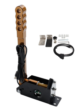 racing games G25/27/29 T300 T500 and Assetto corsa/Dirty 2.0/Dirty4.0/Project cars and so on 14Bit PC USB Sim Racing Handbrake w clamp