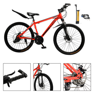 26-Inch Mountain Bike for Adults – Dual Disc Brakes MTB Bicycle for Trail & Outdoor Riding