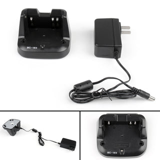 1Set Desktop Battery Rapid Charger For ICOM BC-193 IC-V80 Radio Walkie USA Plug
