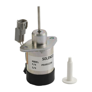 12V Fuel Cut Off Solenoid PS45CZ250 PS45CZ290 For Actuator Kubota D1503 V2203
