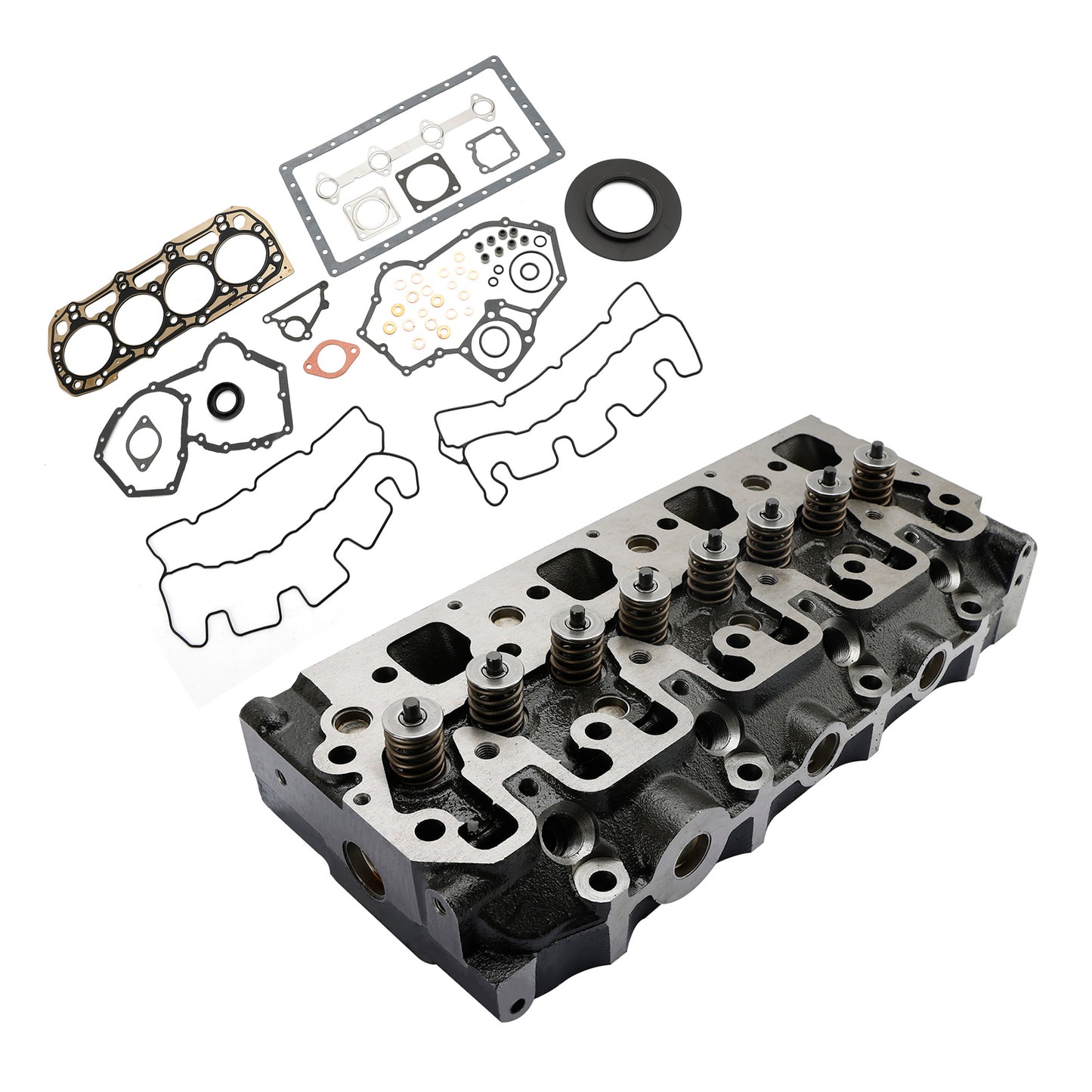 Complete Cylinder Head With Gasket Kit For Perkins Engine 404C-22 Cat 3024C