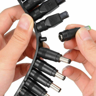 34 Tips Universal Power Supply Adapter Charger Jack Plug Kit for Laptop Notebook 34 Tips Charger Power Supply Adapter Jack Plug Kit for Laptop Notebook Universal Universal 34 Tips Charger Power Supply Adapter Plug Jack Set for Laptop Notebook
