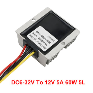 DC-DC 6-32V to 12V 5A Automatic Voltage Stabilizer Power Converter Regulator