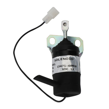 Fits For Kubota 052600-1001 052600-1000 15471-60010 Fuel Shut Off Solenoid 12V Generic