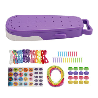 Whale Shape Friendship Bracelet Making Kit DIY Art Craft 6-12 Year Girl Gift
