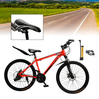 26-Inch Mountain Bike for Adults – Dual Disc Brakes MTB Bicycle for Trail & Outdoor Riding