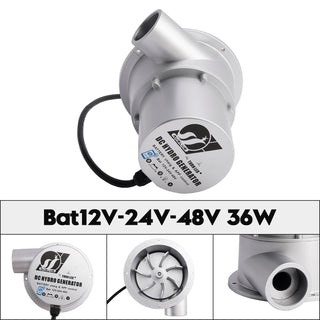 Water Flow Turbine Hydroelectric Generator Bat12V-24V-48V AC Power Generation