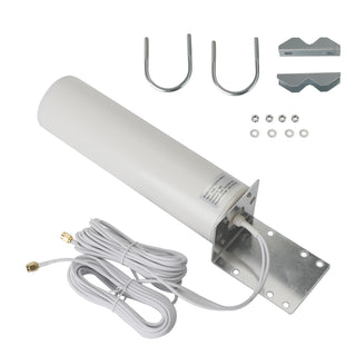WiFi Antenna 4G LTE Antena SMA 28dBi Omni Antenne Male 5M Dual Cable 698-2700MHz