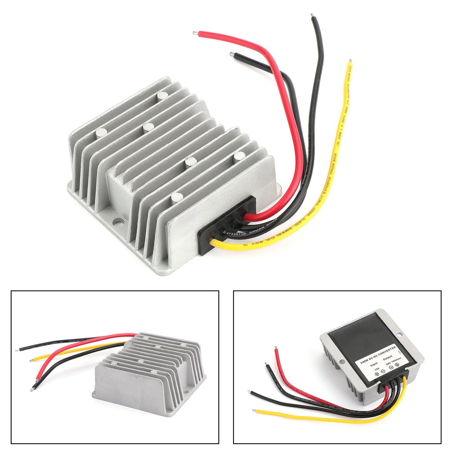 DC 12V TO 24V Step UP DC Converter 10A Voltage Regulator Boost Module Stablizer Generic