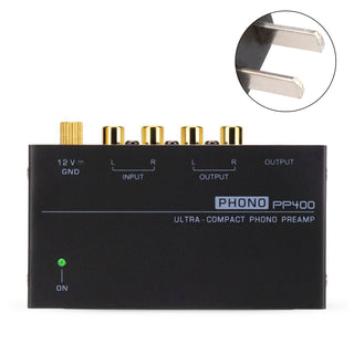 PP400 Ultra-Compact Phono Preamp Preamplifier Preamplificador Phono Preamp