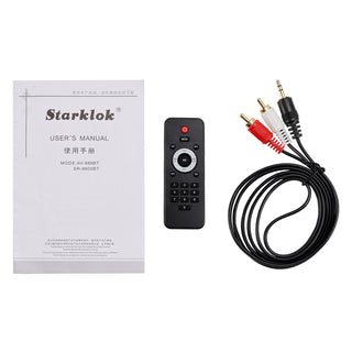 3600W Peak Stereo HiFi Power Bluetooth Amplifier High-Power 5.1 Subwoofer Home