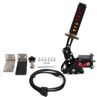 14Bit PC USB3.0 SIM Handbrake with Sword Hilt for Racing Games Steering Wheel Stand G27/G29 G920 PC WINDOWS