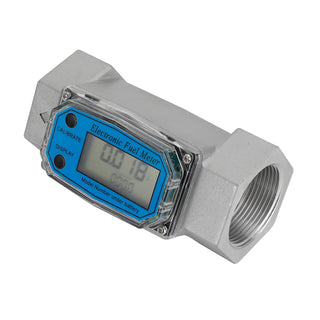 1.5" Digital Turbine Flow Meter LCD Display Flowmeter Flow Rate Of 40-280LPM