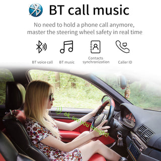 7"  Wired Carplay Car MP5 Player Bluetooth MP3 Car Card Radio Remote Control