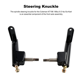 R/L Steering Knuckle Spindle Coleman KT196/CK196-T 196cc Kart