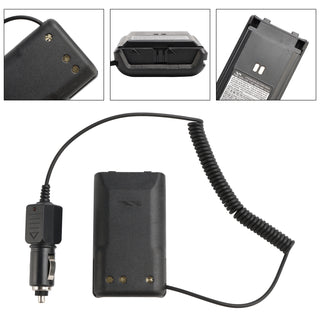 FNB-V95/V96 Car Charger 12V/24V Battery Eliminator For Vertex VX-350 VX351 VX354