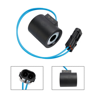 6359732 Solenoid Valve Coil For HydraForce Weatherpack Connector 12V DC Size 10