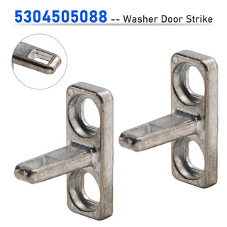 2PCS 5304505088 Washer Door Strike for Frigidaire and Electrolux Washer Door Latch