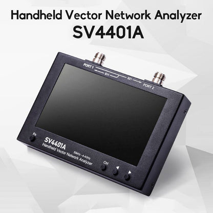 7" Screen Vector Network Analyzer SV4401A 50KHz-4.4GHz 100Db Dynamic NanoVNA