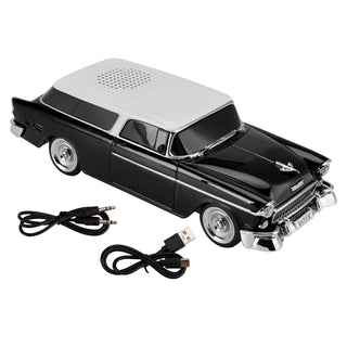 WS-1955 Bluetooth Replica Speaker Retro Speaker Car Design HD Sound TWS FM Radio