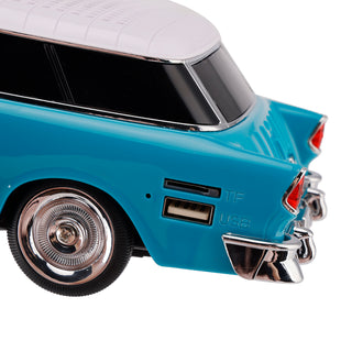 WS-1955 Bluetooth Replica Speaker Retro Speaker Car Design HD Sound TWS FM Radio