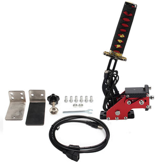 14Bit PC USB3.0 SIM Handbrake with Sword Hilt for Racing Games Steering Wheel Stand G27/G29 G920 PC WINDOWS